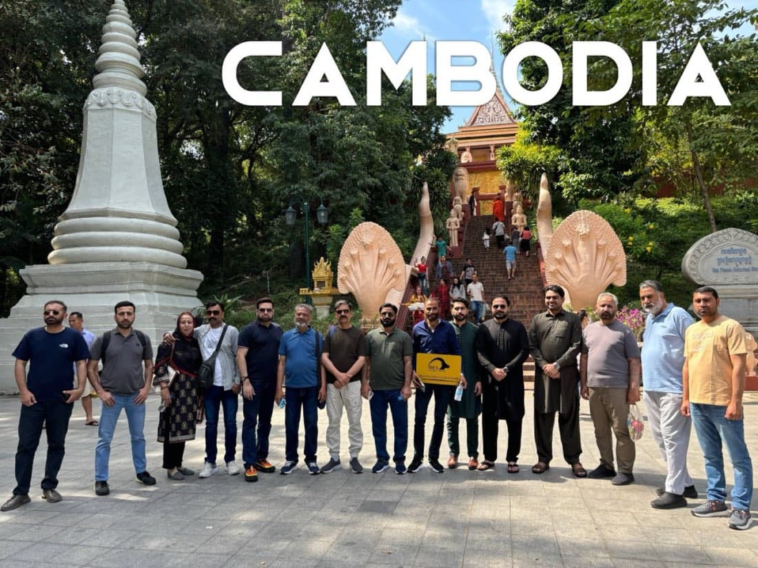 IBEX travellers in Cambodia