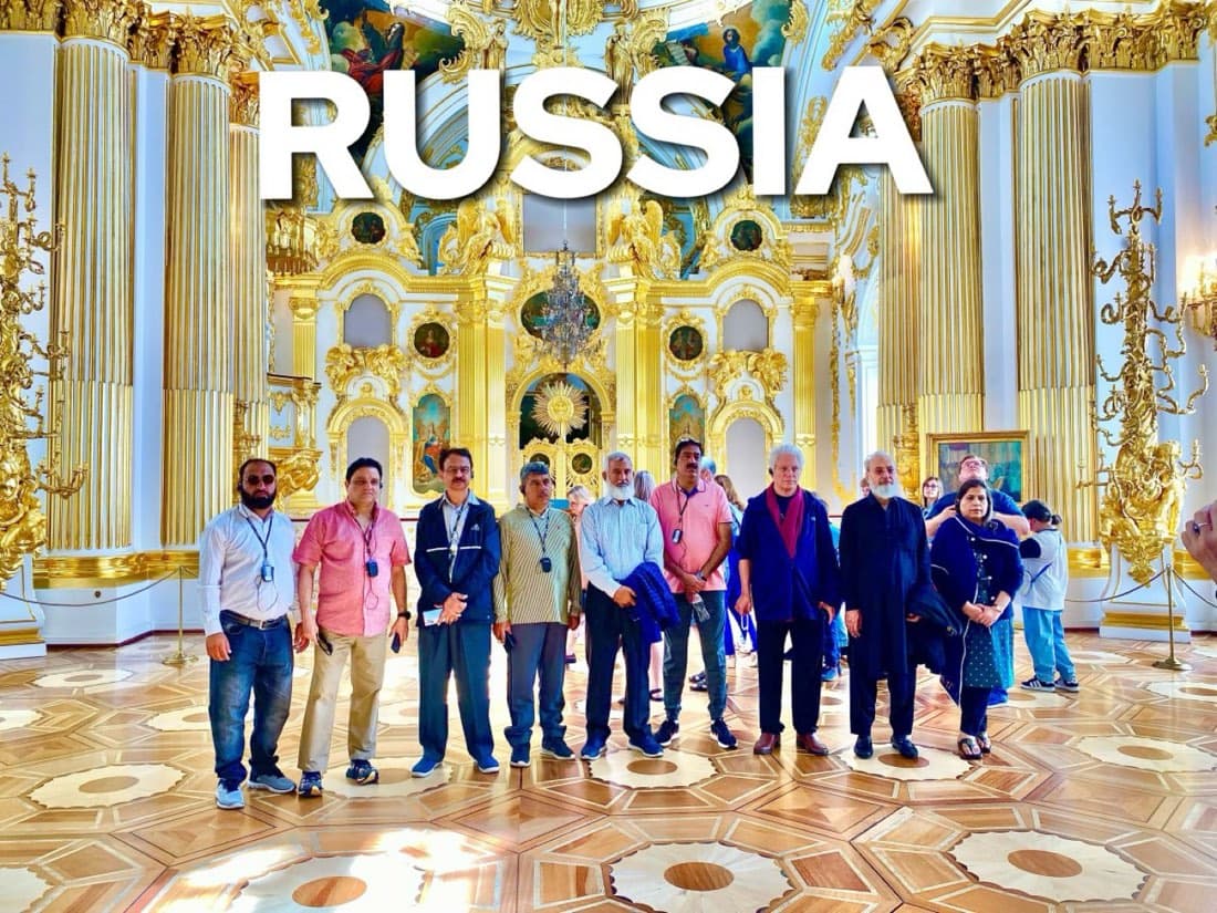 IBEX travellers in Russia