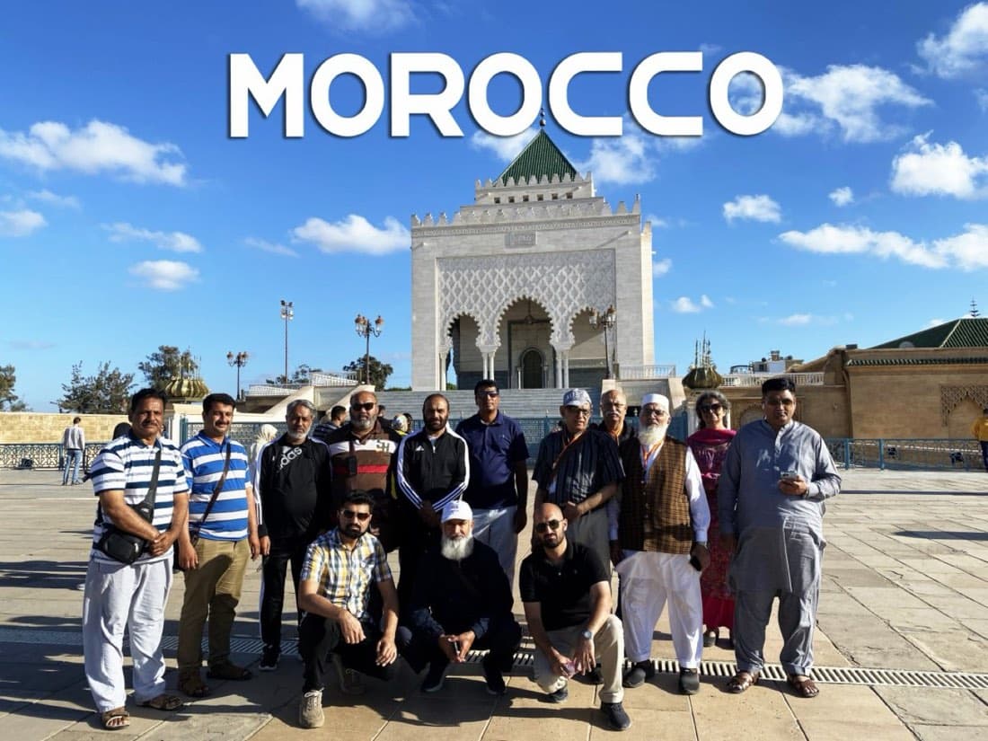 IBEX travellers in Morocco