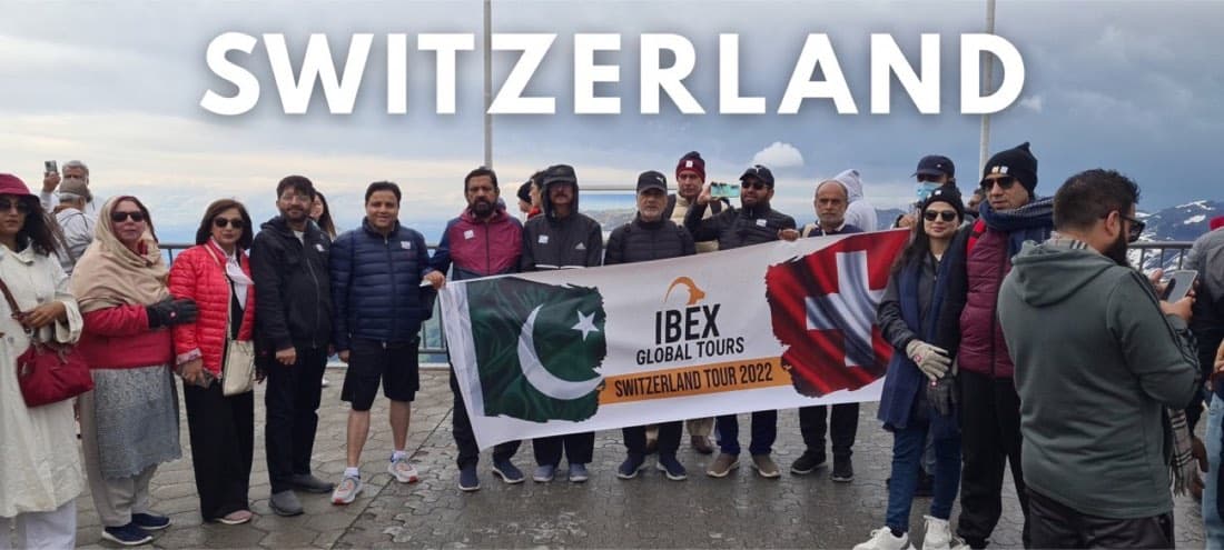 IBEX travellers in Switzerland